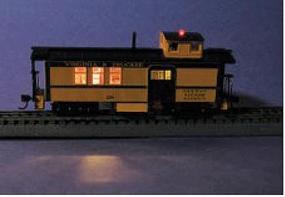 Miniatronics Caboose Interior Lighting Kit (Yeloglo) Model Railroad Lighting #100ycb01