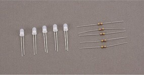 Miniatronics LEDs BP 5mm rd/grn 2lg 5/ (5)