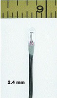 Miniatronics Lamp 12V 2.4mm clear  20/ (20)
