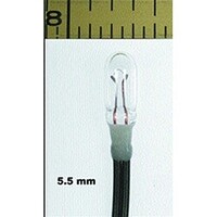Miniatronics Lamp 6V 5.5mm clear   20/ (20)