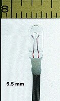 Miniatronics Lamp 12V 5.5mm clear  20/ (20)