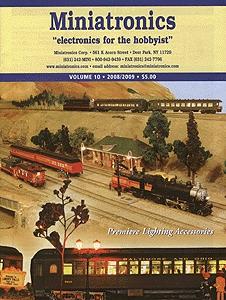 Miniatronics Electronics and Accessories Catalog 2011/2012 Model Railroading Catalog #2008