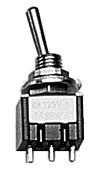 Miniatronics SPDT 5amp 120v Miniature Toggle Switch (4) Model Railroad Electrical Accessory #3621004