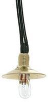Miniatronics Lamp Shade w/Bulb 5 Sets HO Scale Model Railroad Lighting #7211505