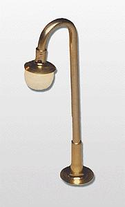 Miniatronics Parking Field Light Post (Brass) HO Scale Model Railroad Accessory #7217201