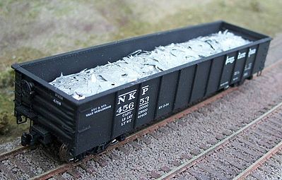 Motrak Scrap Aluminum Load for Accurail 41 Gondola HO Scale Model Train Freight Car #81103