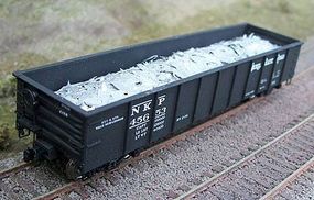 Motrak Scrap Aluminum Load for Accurail 41' Gondola HO Scale Model Train Freight Car #81103