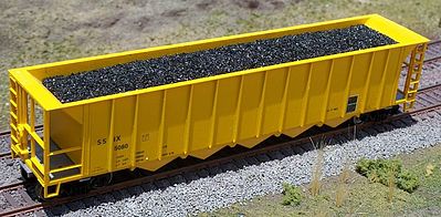 Motrak Coal Loads for Athearn/MDC 5-Bay Rapid Hopper (2-Pack) HO Scale Model Train Freight Car #81226