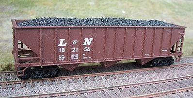 Motrak Coal Loads for Bowser/Stewart 12 Panel Hopper (2) HO Scale Model Train Freight Car Load #81408