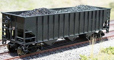 Motrak Coal Loads for Bowser/Stewart 14 Panel Hopper (2) HO Scale Model Train Freight Car Load #81409