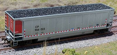 Motrak Resin Coal Loads for LBF/IRC Bethgon Hopper (2) HO Scale Model Train Freight Car Load #81800