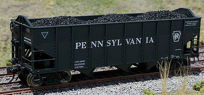 Motrak Coal Loads for Broadway H2a 3-Bay Hopper (2-Pack) HO Scale Model Train Freight Car Load #81902