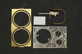 Mini-World 1/48 Mini World Japanese Type 92 machine gun on the Scarff ring