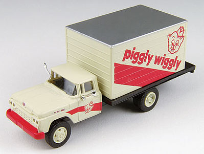 Classic-Metal-Works F-500 Delivery Truck Piggly Wiggly HO Scale Model Railroad Vehicle #30452