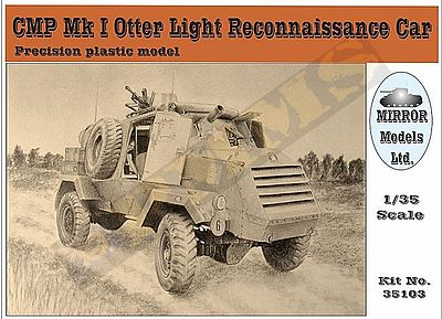 Mirror CMP Mk I Otter Light Recon Car Plastic Model Military Vehicle 1/35 Scale #35103