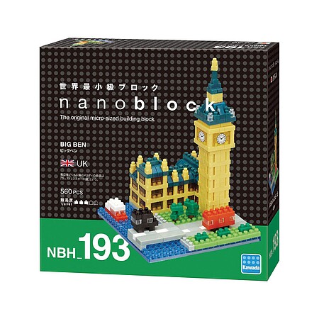 NanoBlock Nanoblock World Famous Buildings Collection - Big Ben Toy ...