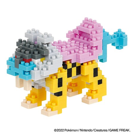 NanoBlock Nanoblock Pokemon Collection - Raikou Toy Assortment Kit #22165