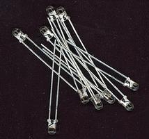 NCE LED Pack 3mm Golden Glow (10) Model Railroad Electrical Accessory #218