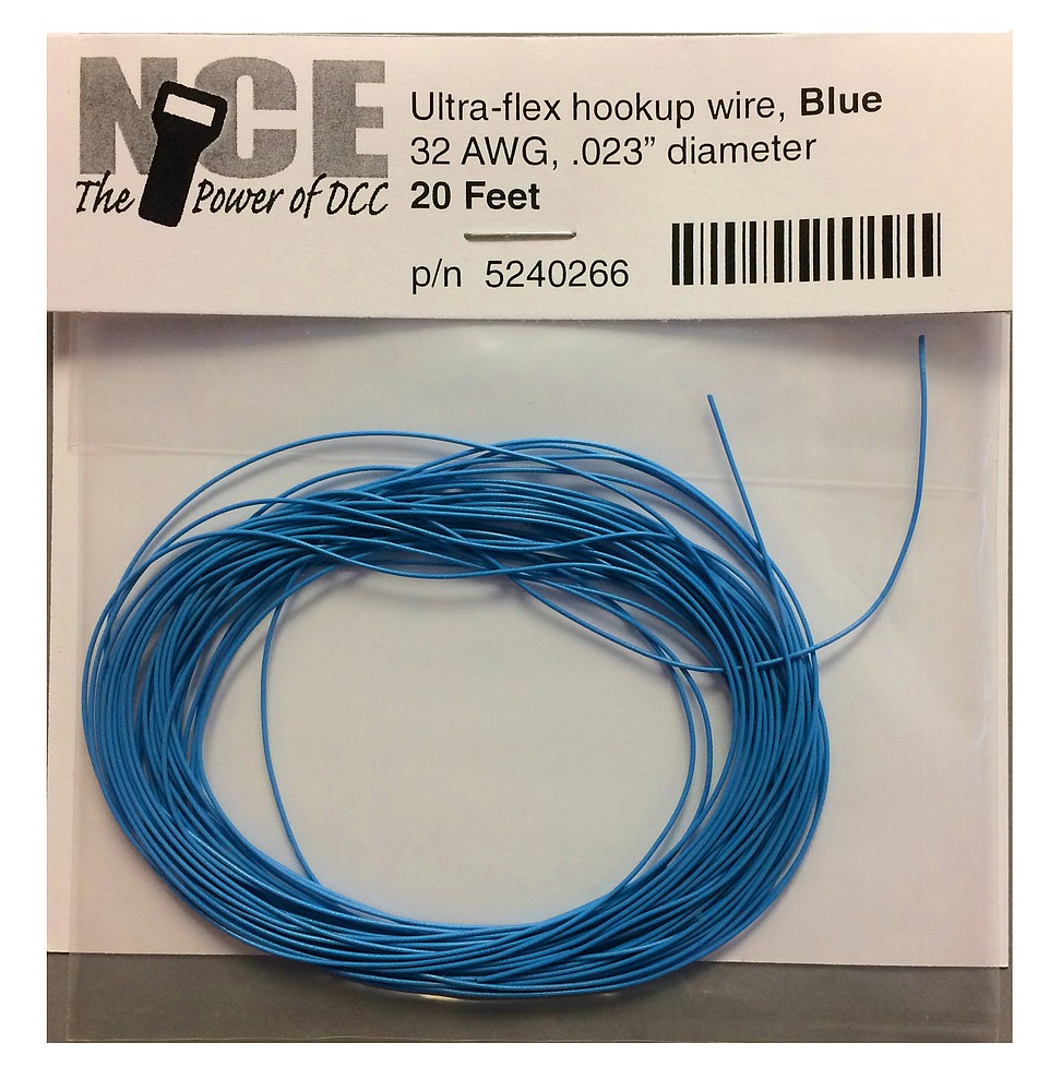 NCE Ultra-Flex 32AWG .023 Diameter 10' Hook Up Wire Violet 5240257 
