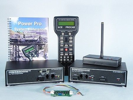 NCE Powerhouse Pro Starter Set w/Radio, PH10-R/10A