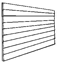 NE-Scale-Lumber Clapboard (1/4 x 12) HO Scale Model Railroad Scratch Supply #394