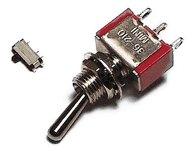 Ngineering Ultra-Mini Single Pole Double Throw Switch (2) Model Railroad Electrical Accessory #n32002