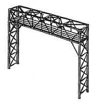 NJ Signal Bridge f/2-Trk Blk HO-Scale