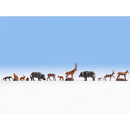 ho scale wild animals