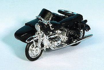 Noch BMW R60 Motorcycle with Sidecar HO Scale Model Railroad Vehicle #16402