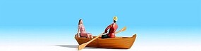 Noch Row Boat with 2 Figures
