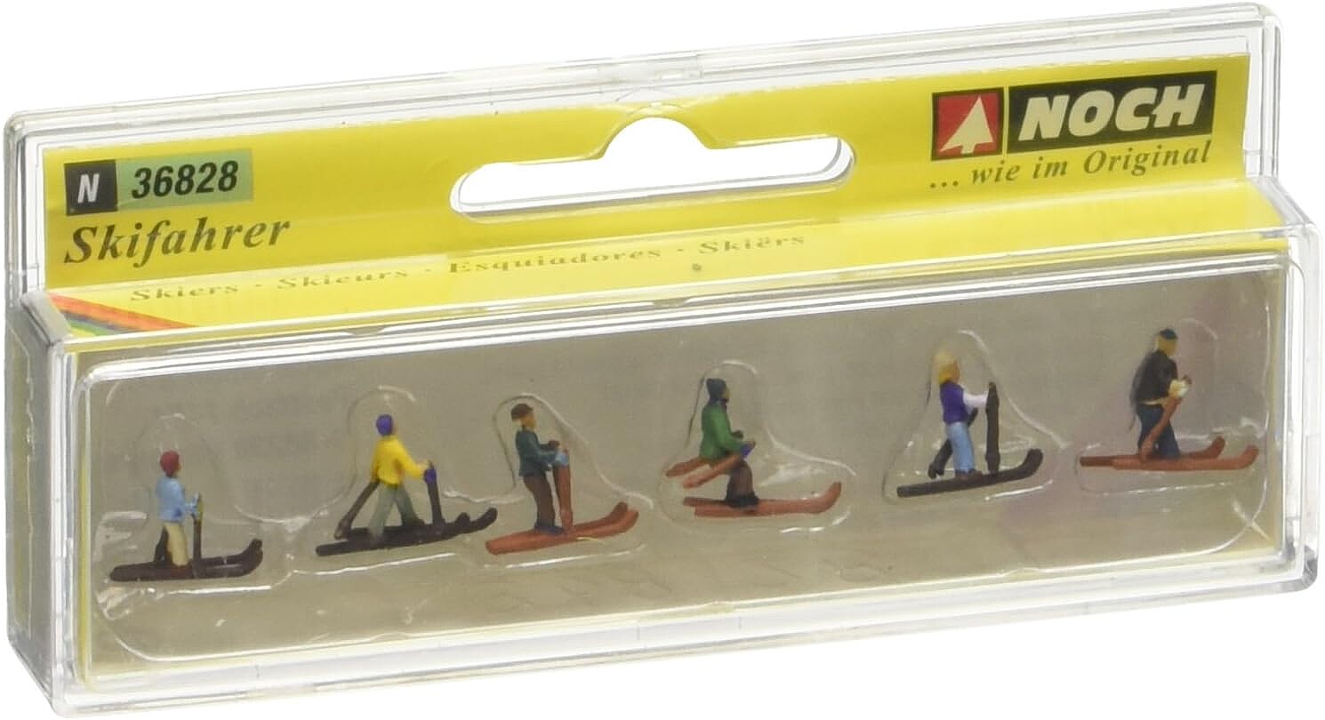 N scale Noch SIX Nude Bathers FIGURES # 36843