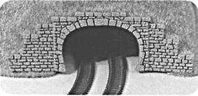 Noch Double Track Tunnel Portal (2) Z Scale Model Railroad Tunnel #44430