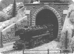 Noch Tunnel Portal Single Track-Stone 2-5/8 x 2-13/32 6.5 x 6cm - Z-Scale