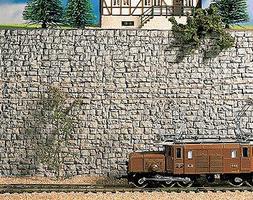 Noch Quarry Stone Wall (24 x 13cm ) HO Scale Model Railroad Scenery #58250
