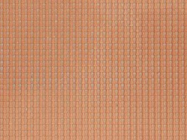 Noch 3D Structured Sheet Red Pantiles HO Scale Model Railroad Scratch Supply #60350