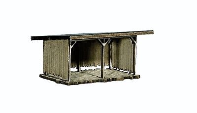 Noch Animal Shelter Scene Kit HO Scale Model Building #65607