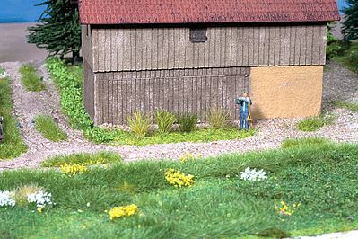 Noch Green and Beige Extra Long Grass Tufts (92) Model Railroad Grass Earth #7004
