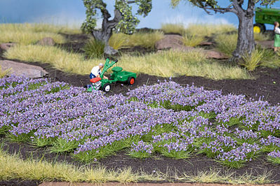 Noch Lavender Tufts (36) HO Scale Model Railroad Grass #7136