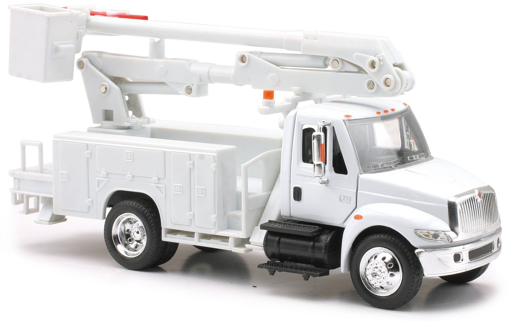NewRay International 4200 1:43 diecast 8" model delivery Box Truck White NEW