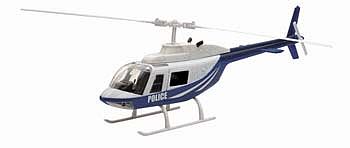 New-Ray Bell 206 Police Diecast Model Helicopter 1/34 scale #26073a