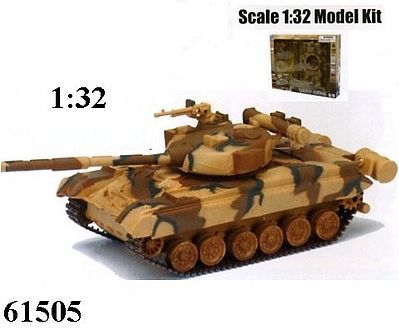 New-Ray Classic Model Tank Kit B/O Tiger Plastic Model Tank Kit 1/32 Scale #61525