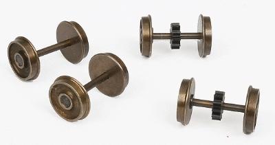 Walthers Proto HO Scale Geared Driver Assembly – Diesel Wheelset (8 Wheels)