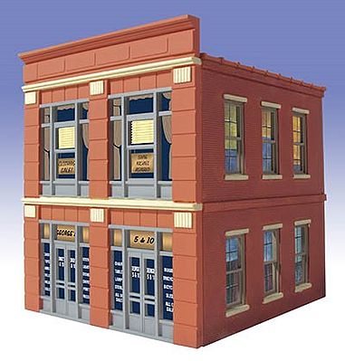 O-Gauge George's 5&10 2-Story Building Kit O Scale Model Railroad ...