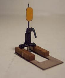 Osborn GP Switch Stands 10pk (wooden kit) HO Scale Model Railroad Trackside Accessory #1086