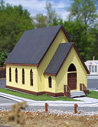 Osborn Church (wooden kit) N Scale Model Railroad Building Kit #3030