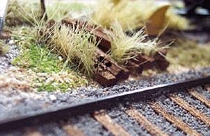 Osborn Scenic Ties N Scale Model Railroad Trackside Accessory #3044
