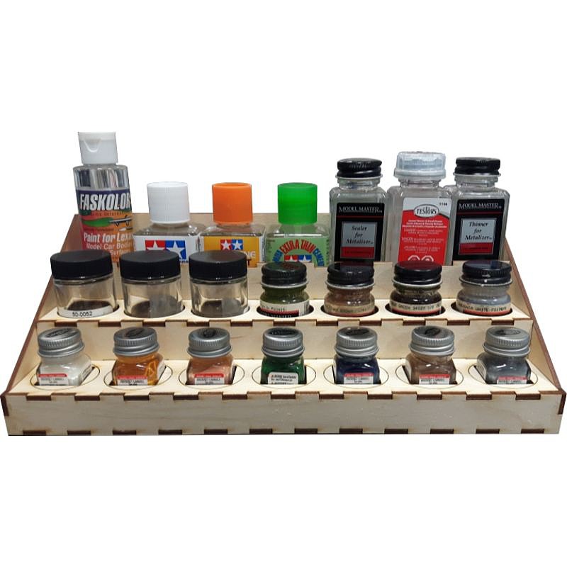 Vallejo Paint Stand - Wall Mounted Paint Display 35/60 ml