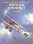 Osprey-Publishing Aircraft of the Aces - SPAD VII Aces of WWI Military History Book #aa39