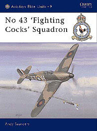 Osprey-Publishing No 43 Fighting Cocks Squadron Military History Book #aeu9
