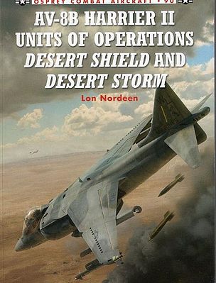 Osprey-Publishing AV8B Harrier II Units of Operations Desert Shield & Desert Storm Military History Book #ca90